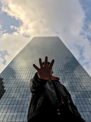 加拿大，卡尔加里，人，城市，天空，云，日落，手