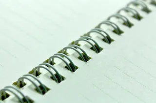 笔记本、清洁、纸张、作文、活页夹、空白、书籍装订、特写