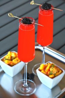 红香槟鸡尾酒
