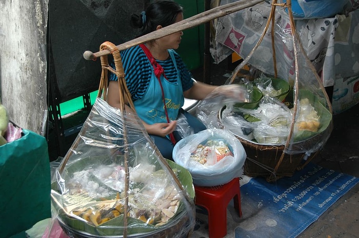 真人，一人，市场，零售，塑料，待售，食品和饮料，商业