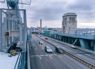 费城, 美国, 本富兰克林桥, 景观, 费城, 街头摄影, 城市, 桥