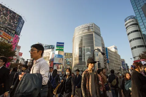 白天的日本东京 白天的日本东京