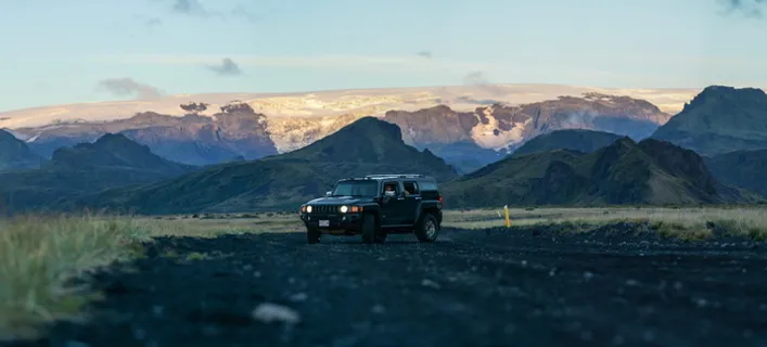 冰岛, thórsmörk, 黑色, 白色, 蓝色, 蓝天, 天空, 蓝鸟