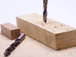 钻头，木材，工艺，木材，钻孔，钻头，工具，木材-材料