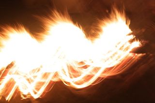 随机、火焰、营火、夜间、可燃物、火炬、火焰、燃烧