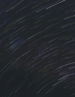 星雨艺术品，长时间曝光，夜晚，星星，星迹，自然，星夜，纹理