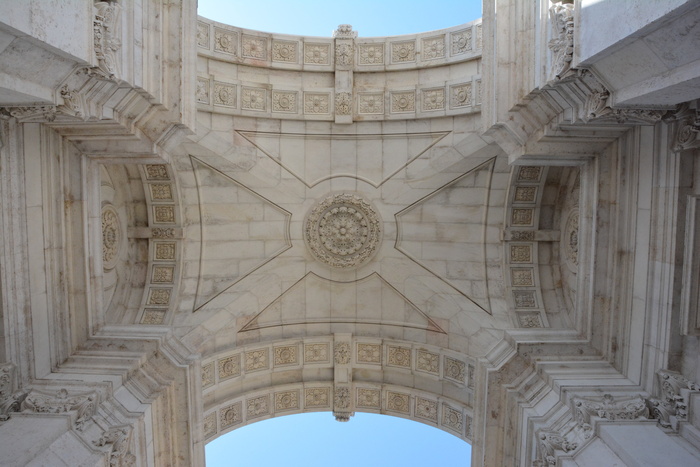 rua augusta, arco rua augusta, 葡京酒店, 葡萄牙, 建筑, 著名的地方, 欧洲, 拱