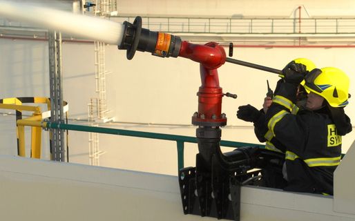 报告文学、消防队员、水流、喷嘴、职业、安全、工作、工业