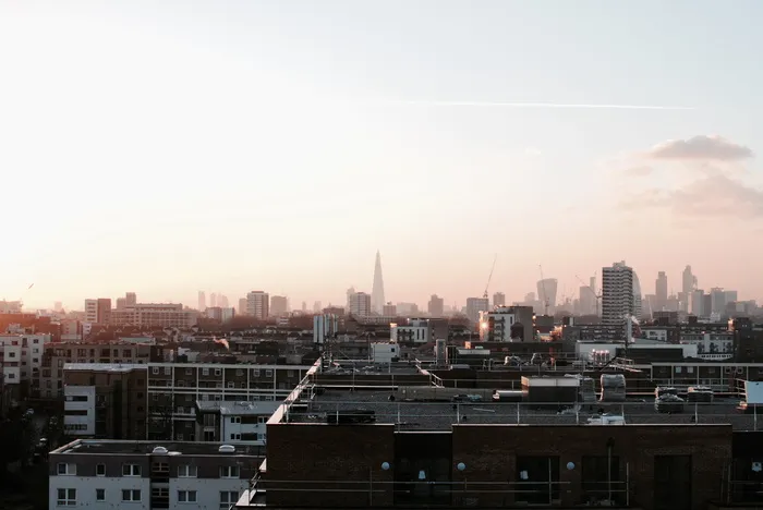 伦敦，英国，布罗姆利湾，东区，景观，碎片，城市景观，天际线