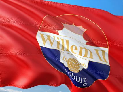 足球、国际、荷兰、荷兰、西班牙、荣誉赛区、旗帜、威廉二世-蒂尔堡