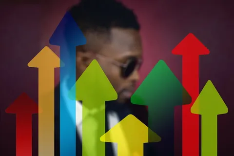 男士、黑人、正式、西装、箭、潮流、商人、男士