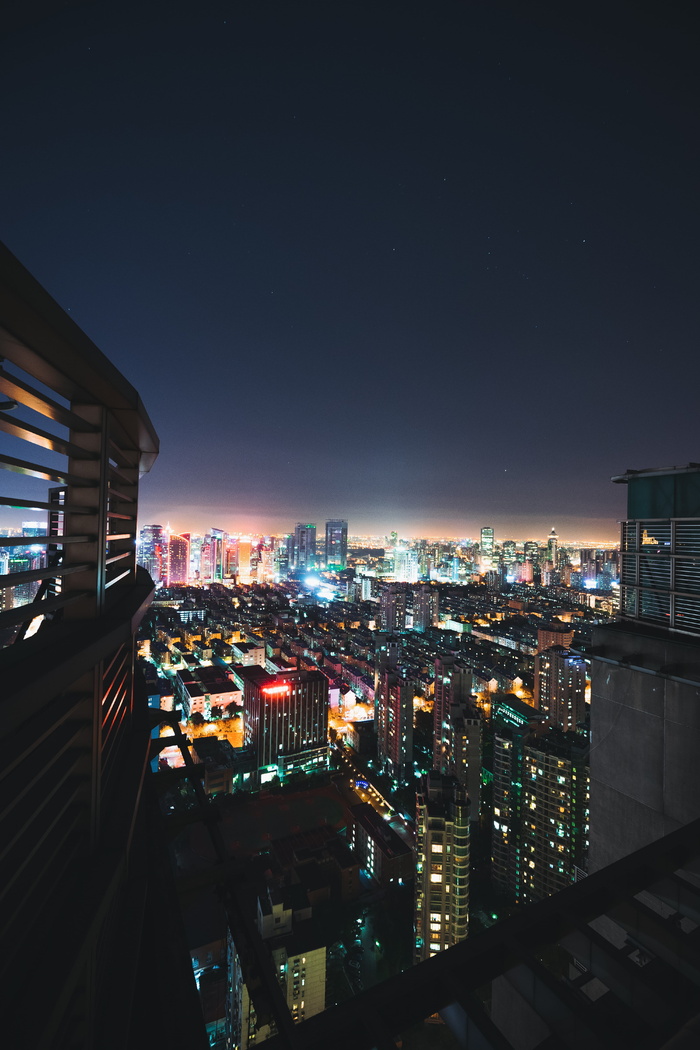 高层建筑的高视角