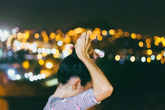 灯光，焦点，夜晚，米拉蒙泰罗，米拉，一人，照明，保持