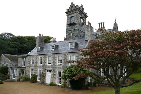 萨克，英国，英国，岛屿，历史，海峡群岛，公园，宫殿