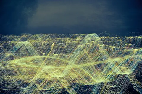 螺旋黄绿色插图照片