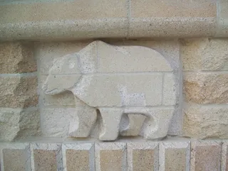 pano，烤箱，砖，熔炉，火，墙，图案，fassad