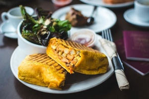 温哥华早餐玉米煎饼