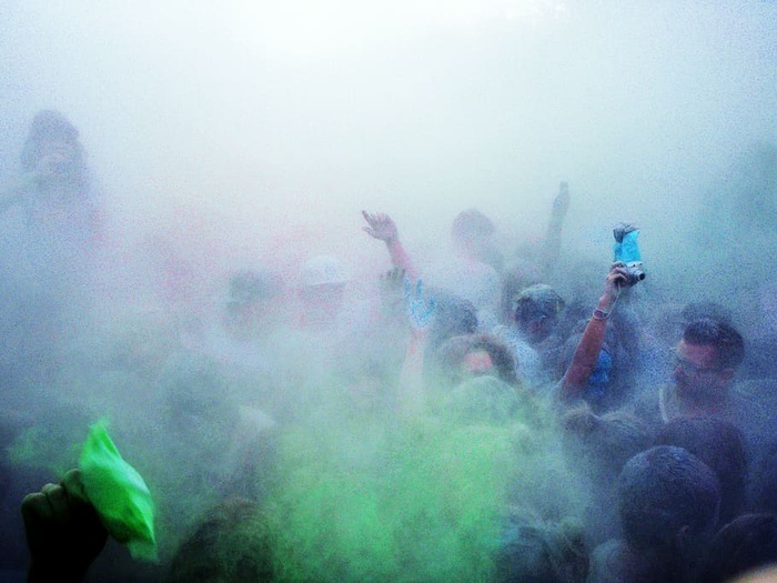 farbrausch，holi，纯色，彩色，farbpulver，彩色派对，彩色，彩色