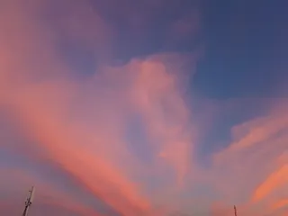 摩洛哥、乌伊达、渐变、生动、天空、蓝色、纯色