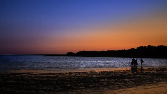 马达加斯加，非洲，海滩，海，边，水，天空，陆地