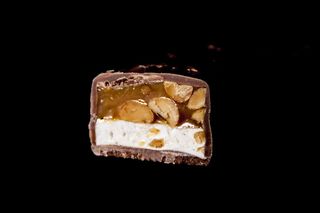 黑色，低调，巧克力，巧克力棒，坚果，糖果，糖果，客观