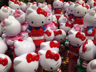 HelloKitty，五颜六色，人物，颜色，一大群物体，红色，没有人，全画框
