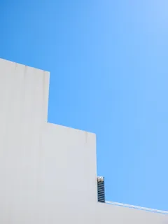 白色混凝土建筑 白色混凝土建筑