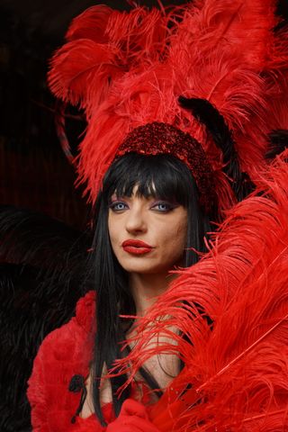 服装、人、人、脸、人群、节日、狂欢节、皮肤