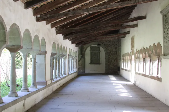 沙夫豪森，修道院，回廊，建筑，拱门，建筑结构，建筑，拱廊