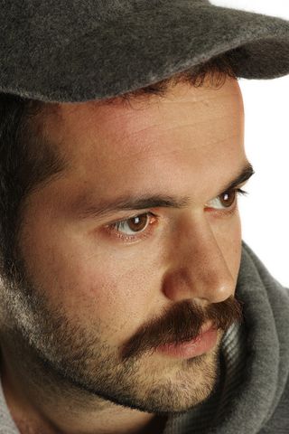 男性、模特、帅哥、照片、人物、工作室、孤独、人类