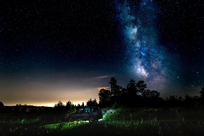 夜，恒星，天空，宇宙，黑暗，恒星，星系，星系