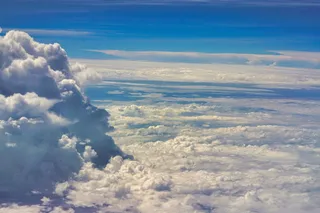 天空，云，充满力量，蓝色，云天，自然之美，风景自然，宁静