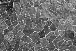 空心、灰色、瓷砖表面、石墙、墙、石头、岩石、接缝