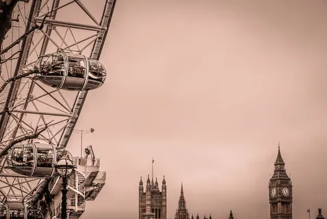 伦敦, 伦敦眼, 英国, 景观, 天际线, 大本钟, 英格兰 伦敦, 伦敦眼, 英国, 景观, 天际线, 大本钟, 英格兰