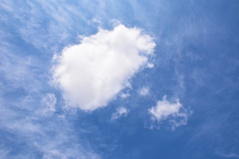 白云，云，蓝天和白云，天空，云天，蓝色，云景，白色