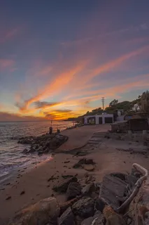 风筝冲浪,海滩,速率,日落,大海,黄昏,海岸线,自然 风筝冲浪,海滩,速率,日落,大海,黄昏,海岸线,自然