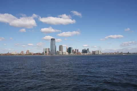 纽约, 建筑, 地平线, 建筑, 天空, 建筑结构, 城市, 海滨