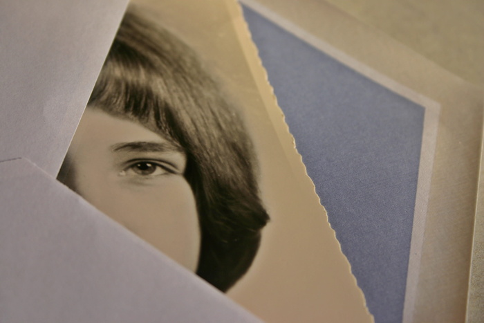 信件、信封、照片、女孩、女人、记忆、旧的、纪念品