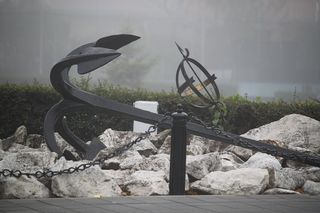 锚点, 鸬鹚, 鸬鹚酒店, 一天, 没有人, 岩石, 固体, 岩石-对象