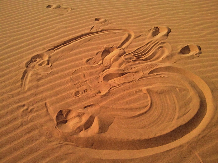 沙、沙漠、wadi rum、风、土地、高角度视图、沙丘、图案