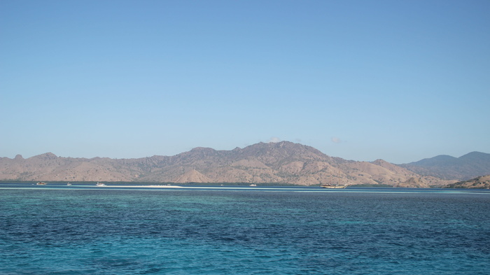 印度尼西亚，科莫多国家公园，风景，天空，海滩，海，水，风景-自然