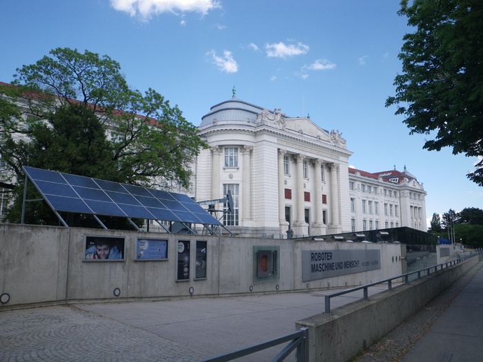 博物馆，建筑，技术博物馆，维也纳，建筑，建筑结构，建筑外观，天空