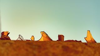 意大利多纳卢卡塔，灰色，沙漠，土壤，户外，自然，枫叶