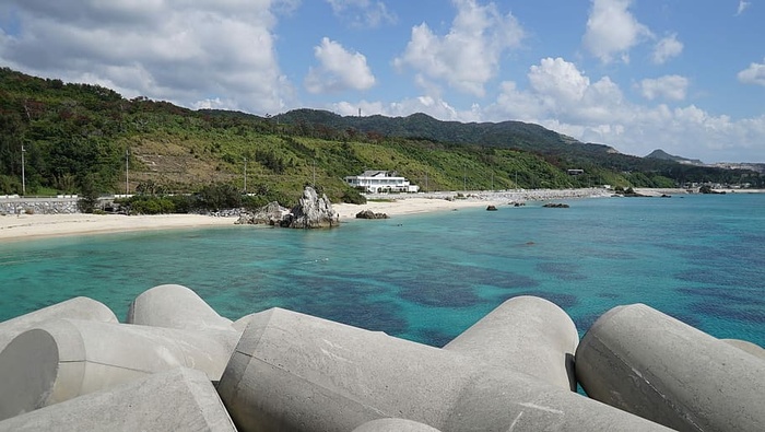 海，海岸，冲绳，海，海岸，水，自然，天空，户外