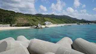 海，海岸，冲绳，海，海岸，水，自然，天空，户外