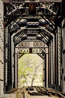 火车，轨道，铁，隧道，桥梁，火车，轨道，运输，火车轨道