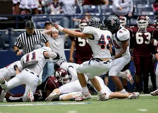 摸索，恢复，裁判，美式足球，动作，运动员，运动，挑战