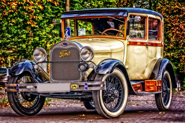 福特、oldtimer、automotive、classic、old、auto、怀旧、稀有