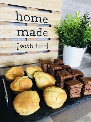 什锦布朗尼和松饼