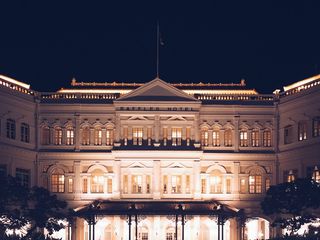 新加坡, 莱佛士酒店, 酒店, 盛大, 皇家, 白, 莱佛士酒店, 灯